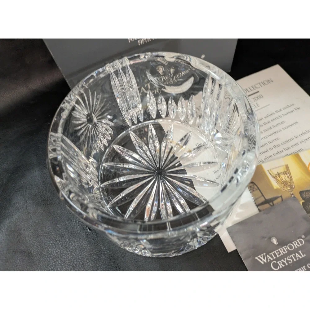 Waterford Crystal Millennium‎ Collection Champagne Bottle Coaster 103006 Box